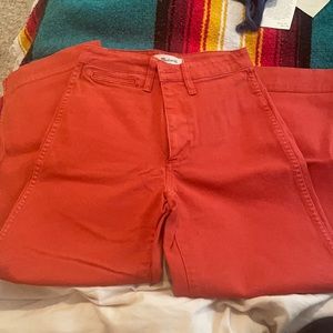 Madewell Slim Emmett Wide Leg Crop Pant